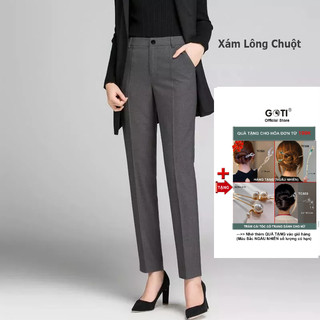 Goti quần tây công sở nữ - quần tây nữ đi làm kiểu quần ống đứng cơ bản 3089