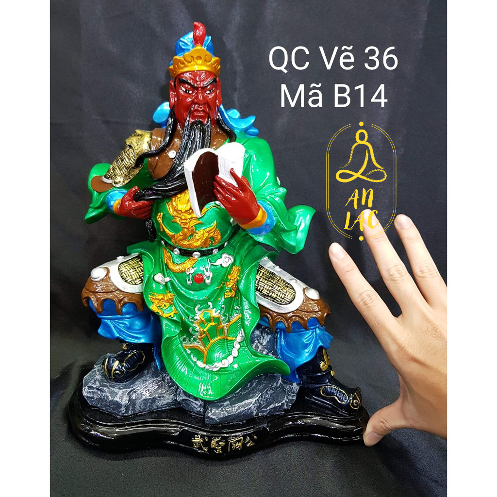 Quan Công Vẽ Màu BS 35cm