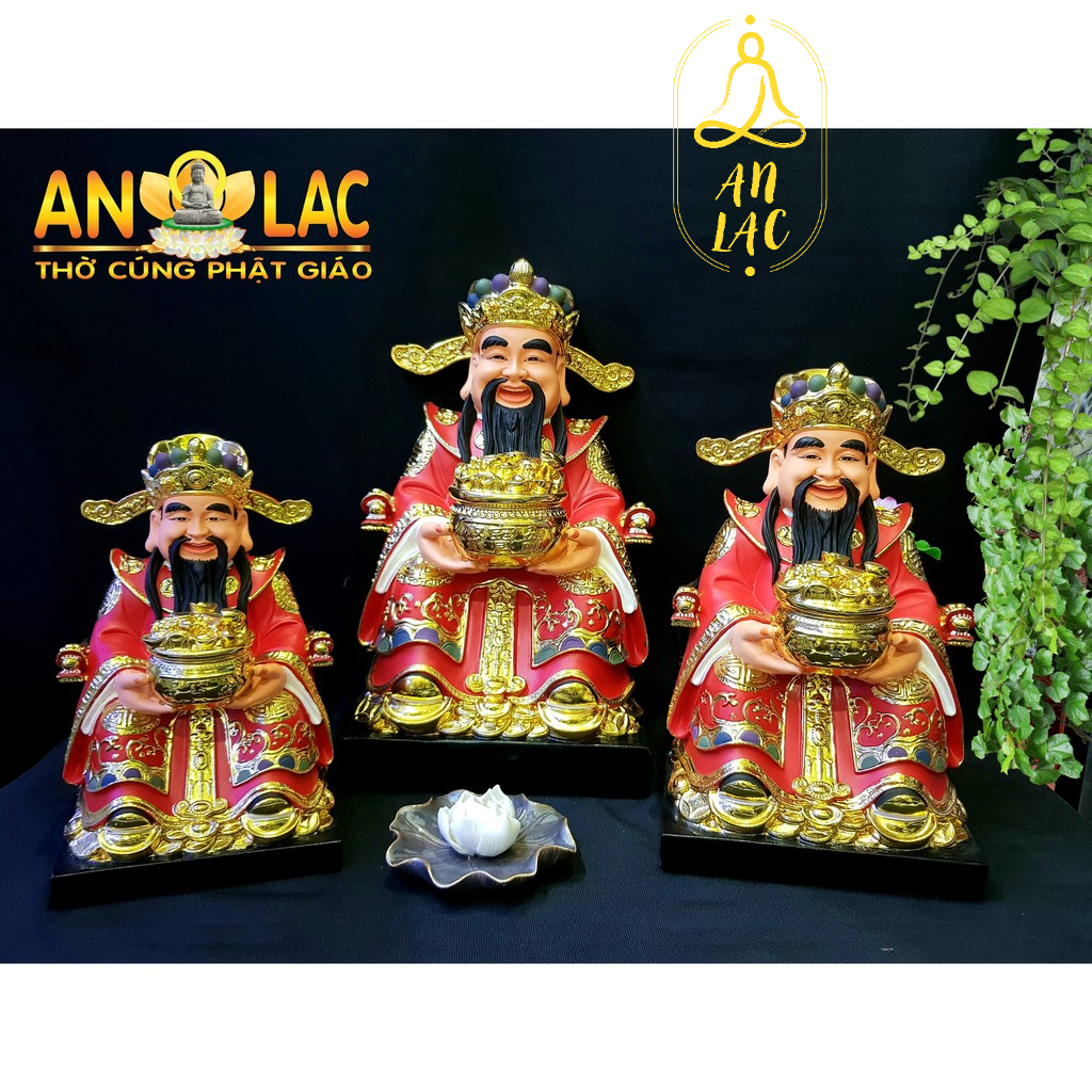 TƯỢNG THẦN TIỀN COMPOSITE CAO 30CM