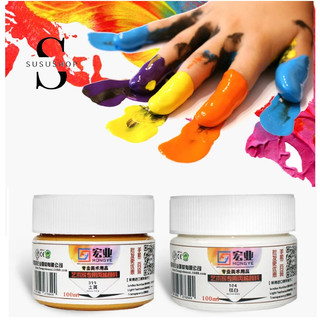 Lọ màu acrylic 3D 100ML vẽ tranh, vẽ tường, vẽ giầy cao cấp thỏa sức sáng tạo