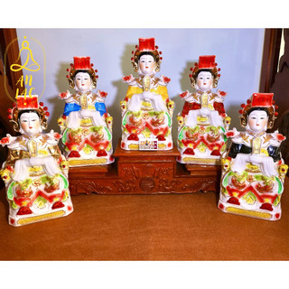 Bộ tượng ngũ hành sứ 5 vị cao 30cm 5n 🔆an lạc 🔆