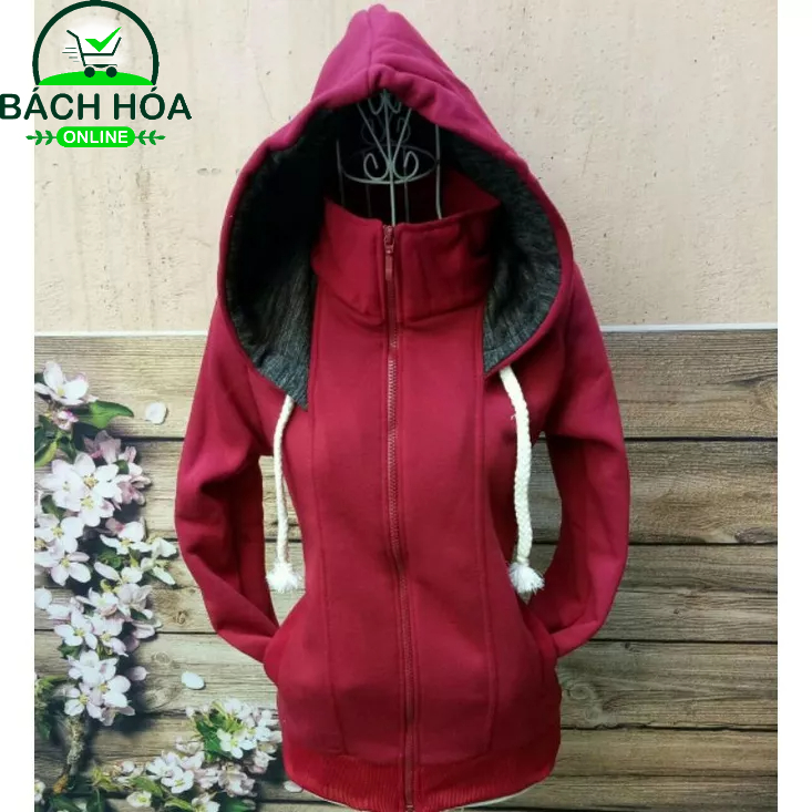 Áo khoác nỉ ngoại siêu dày đẹp, hàng nón to , túi trong 40_75 ký