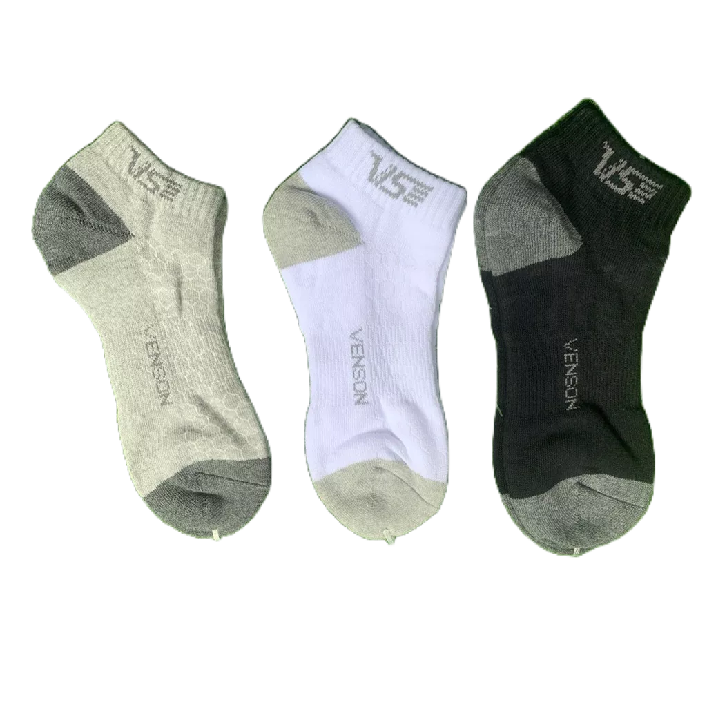 Tất vớ thế thao VS Venson Chính hãng, êm ái thoáng khí công nghê nano khử mùi kháng khuẩn