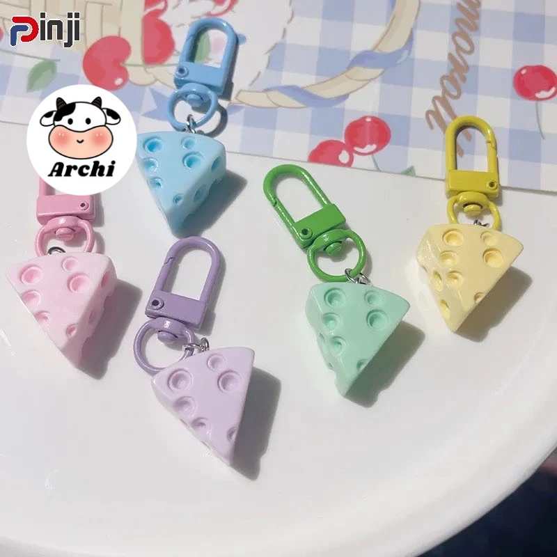 Móc Khóa Hình Phô Mai Xinh Xắn Đáng Yêu