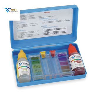 Bộ test nước hồ bơi kiểm tra ph và clo trong nước