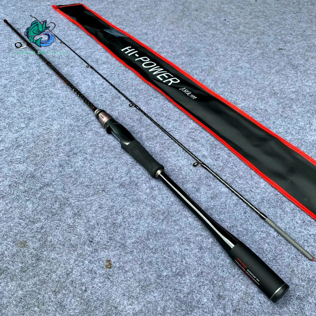 🐠Cần câu lure máy ngang và máy đứng carbon Hi Power 🐠