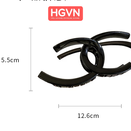 Kẹp Tóc Càng Cua Chữ X Channe Nhiều màu Pastel HGVN Phong Cách Thời Trang Pháp Dành Cho Nữ