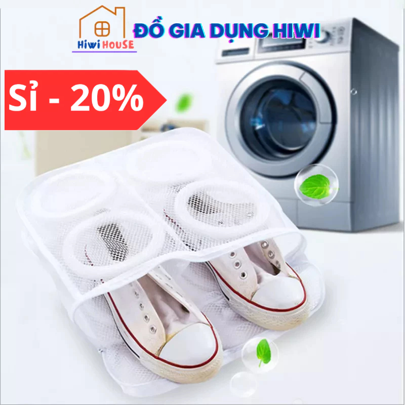 Túi lưới dùng để giặt, phơi giày cực tiện lợi và chất lượng hiwi house