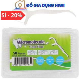 50 Tăm Chỉ Nha Khoa Dài 7.5cm