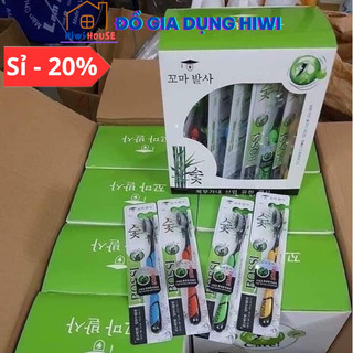 Hộp 30 chiếc bàn chải than tre Bossi 921