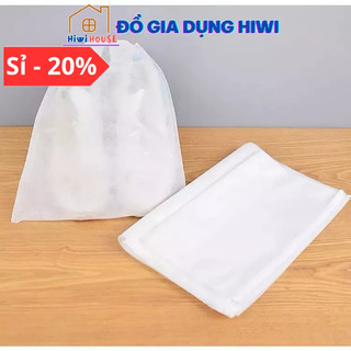 Túi Đựng Giày Dép Bảo Quản Giày Dép Khỏi Bụi Bẩn (Màu Trắng) hiwihouse