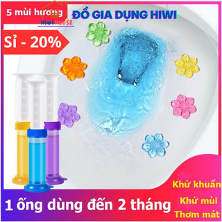 Gel Thơm Khử Mùi Bồn Gell hình bông hoa Diệt khuẩn Khử Trùng