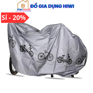 Bạt Trùm Xe máy, Xe đạp Chống Mưa - Nắng (Loại Đẹp)