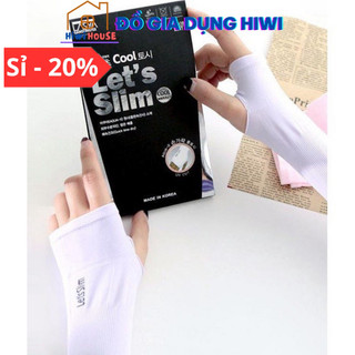 Bao Tay Chống Nắng let slim, Găng Tay Chống Nắng Dài Xỏ Ngón Chống Tia UV Chất Liệu Vải Cao Cấp