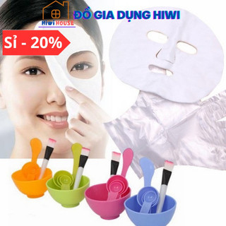 Bộ bát trộn mặt nạ 6 chi tiết Hiwi