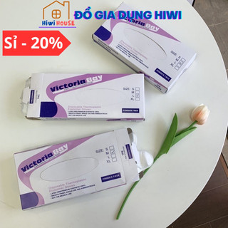 Hộp 100 găng tay nấu ăn siêu dai Victoria Bay