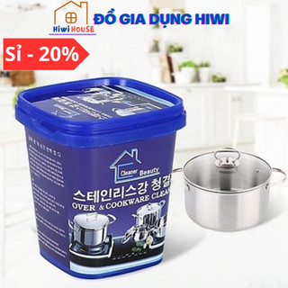 Bột tẩy trắng xoong nồi, chảo, Bột tẩy rửa đa năng - Vệ sinh nhà bếp, nhà tắm