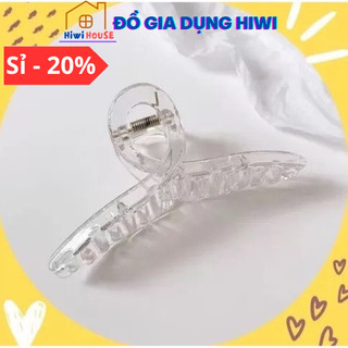 Kẹp tóc trong suốt hình cá mập phong cách hàn quốc