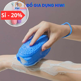 Bông Tắm Silicon Tạo Bọt 2 Mặt Hình Chuột