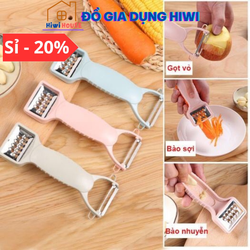 Nạo Gọt 2 Đầu Loại Lúa Mạch Cán Dài Tiện Lợi