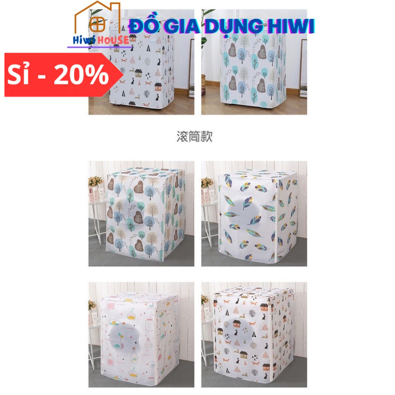 Bọc máy giặt Cao Cấp Đủ Chống Thấm ,Chống bám bụi ,Tháo Lắp dễ dàng
