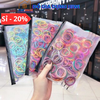 Túi 500 dây thun cột tóc co giãn