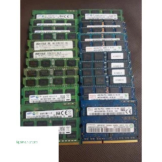 Ram Laptop ddr3  4gb và 8gb  buss 1333 / 1600 / 1066 / 1866 (gồm cả ram pc3 và pc3l)  .....hàng tháo máy laptop