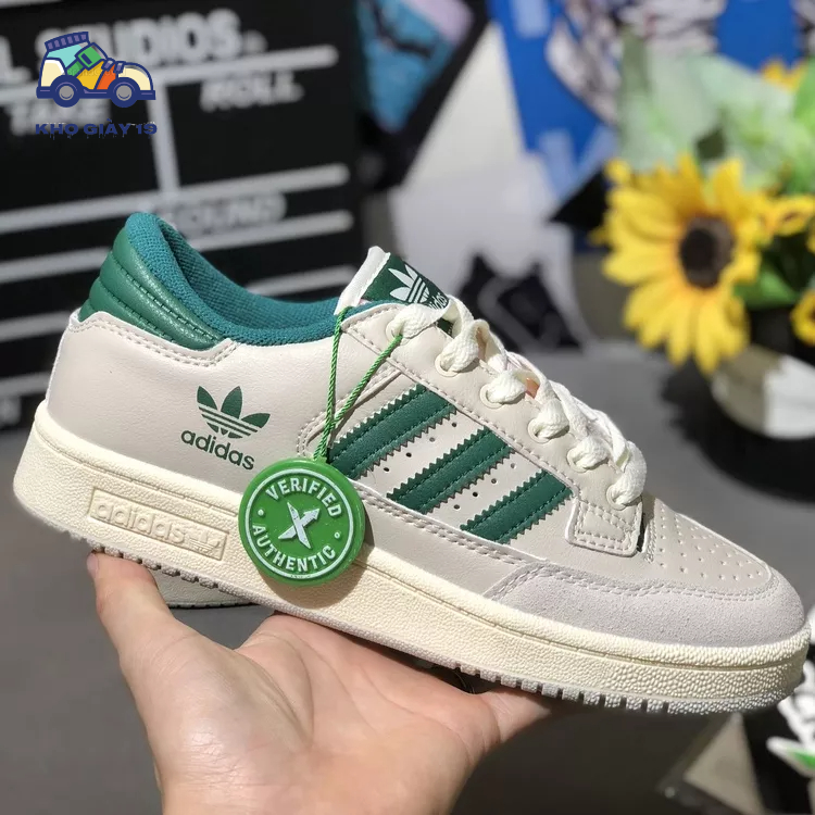Giày Adidas Forum Xanh, Sneaker Adidas Forum low 84 Green unisex bản đẹp 2023