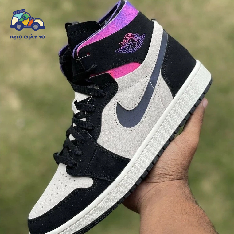 Giày Jordan PSG, Giày thể thao Air JD1 zoom high mix paris saint-germain cực hot Full Box