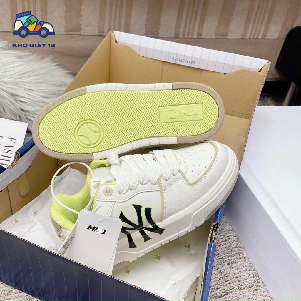 Giày thể thao MLB Chunky Boston, Sneaker Ny đen phối đồ nam nữ bản đẹp 2023 Full Box
