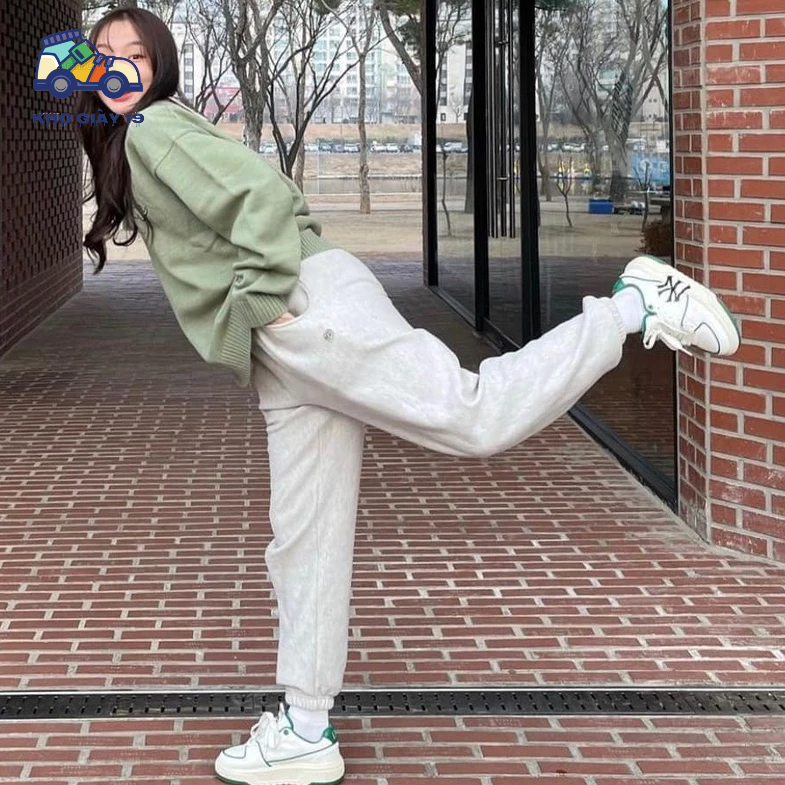 Giày thể thao MLB Chunky Boston, Sneaker Ny đen phối đồ nam nữ bản đẹp 2023 Full Box