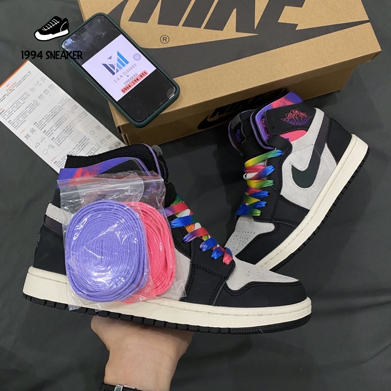 Giày JD1 hight Zoom Air PSG Paris Saint-Germain Hàng Cao Cấp Full Box Bill