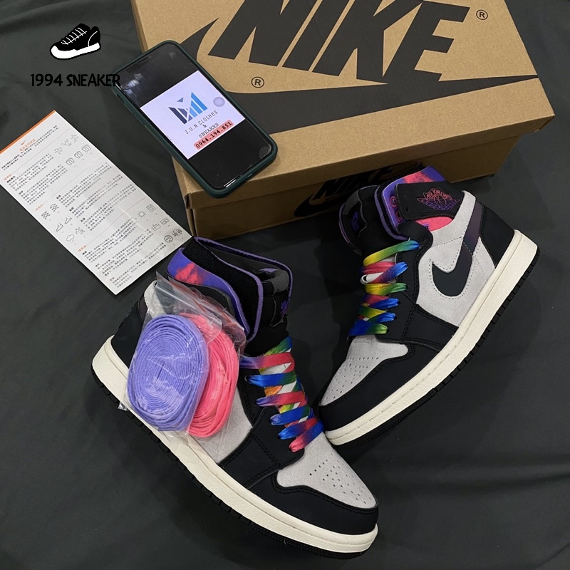 Giày JD1 hight Zoom Air PSG Paris Saint-Germain Hàng Cao Cấp Full Box Bill