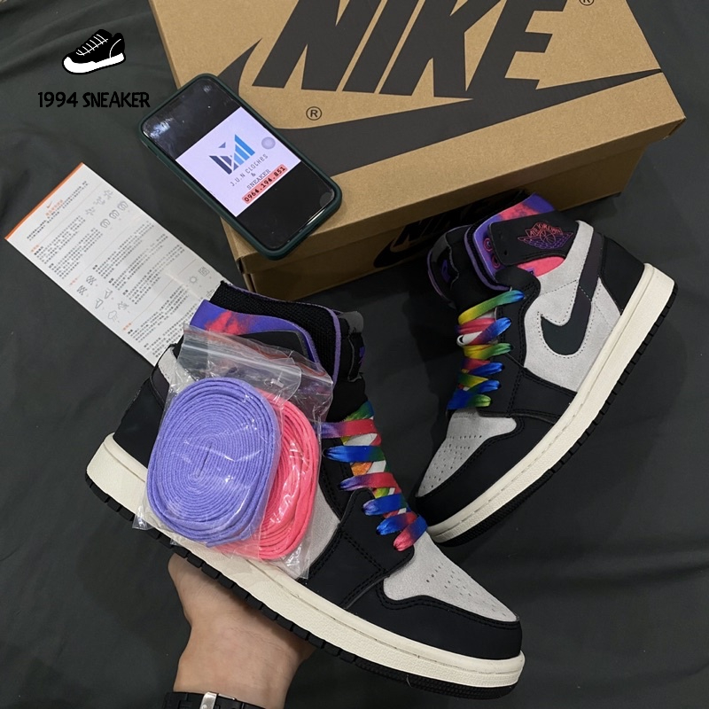 Giày JD1 hight Zoom Air PSG Paris Saint-Germain Hàng Cao Cấp Full Box Bill