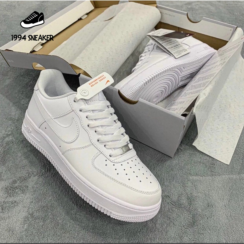 Giày Air Force 1 nam nữ_Giày AF1 Trắng Giá Tại Xưởng Full box