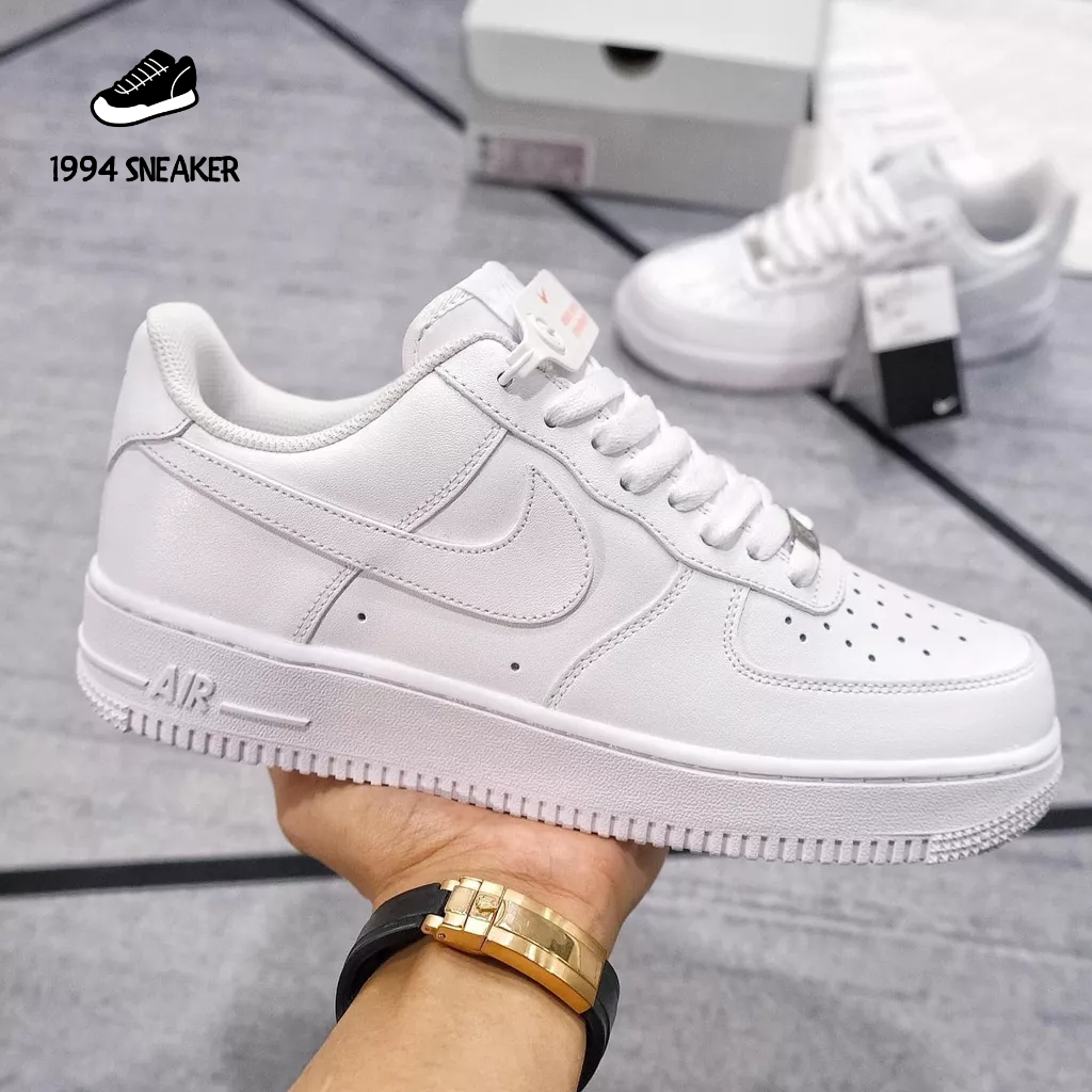 Giày Air Force 1 nam nữ_Giày AF1 Trắng Giá Tại Xưởng Full box