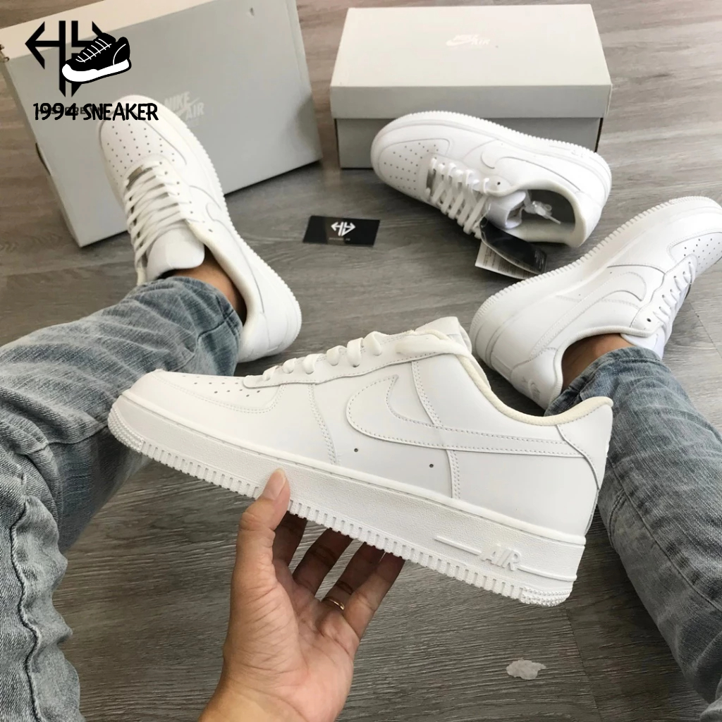Giày Air Force 1 nam nữ_Giày AF1 Trắng Giá Tại Xưởng Full box