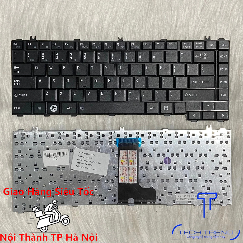 Phím laptop Toshiba Satellite C600 C630 C640 C645 B40-A A500D A350D A350 A300D NEW 100%