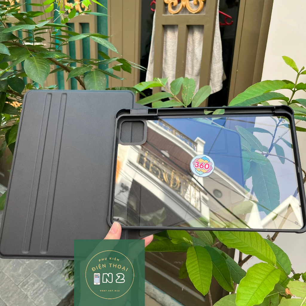 Bao Da Xoay 360 Độ Xiaomi Mi Pad 6 Pro – Mi Pad 6 Có Khe Đựng Bút
