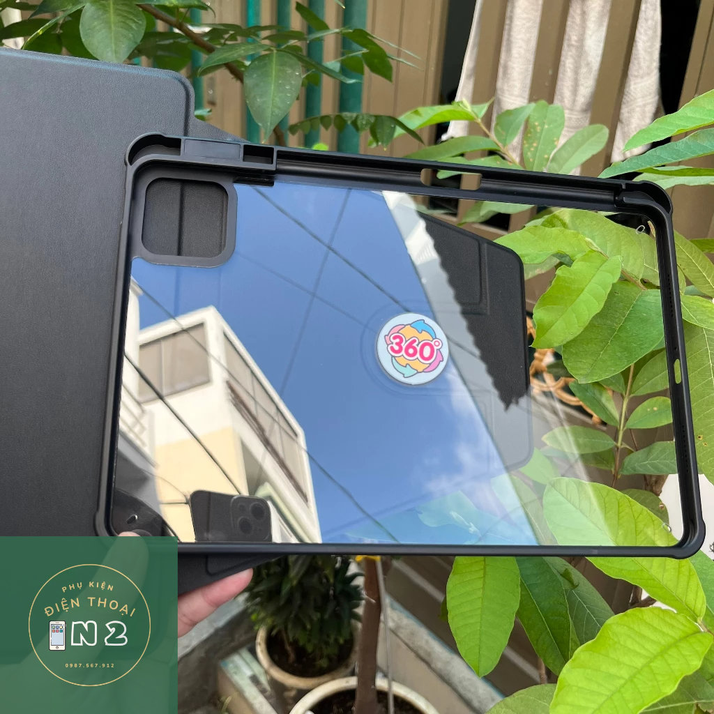 Bao Da Xoay 360 Độ Xiaomi Mi Pad 6 Pro – Mi Pad 6 Có Khe Đựng Bút
