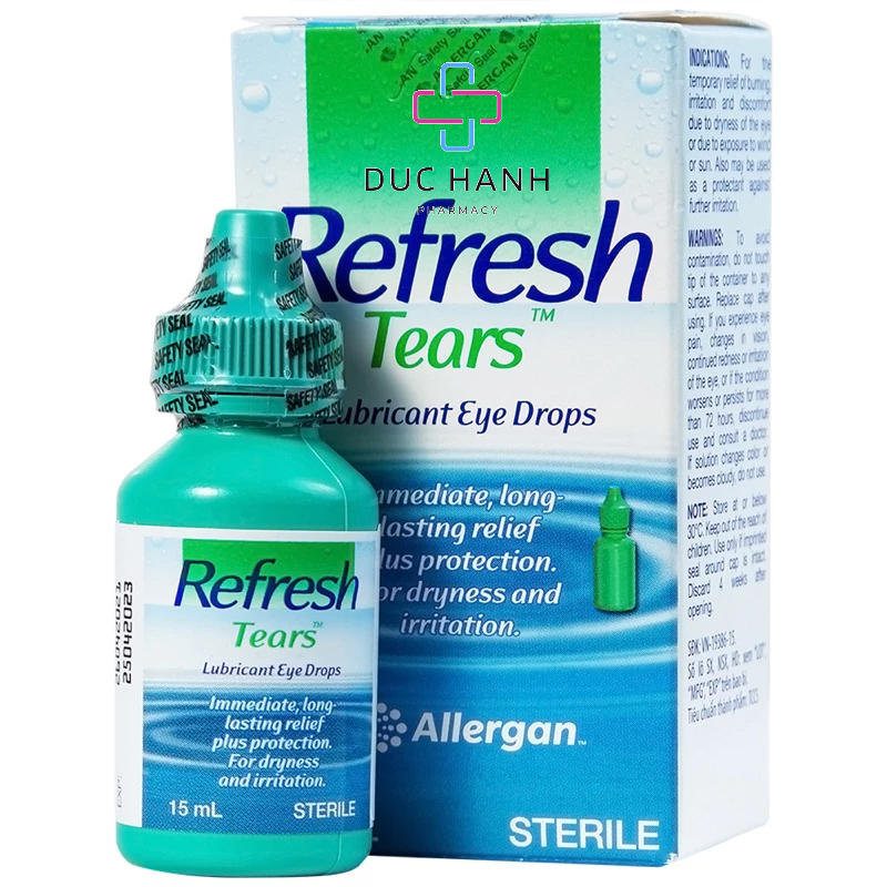 Refresh Tears 15ml Nước Mắt Nhân Tạo