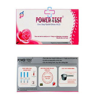Que thử thai phát hiện thai sớm POWER TEST