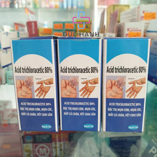 Acid Trichloracetic 80% đ.ặc tr.ị các loại mụn cơm, mụn cám, mụn cóc, các vết chai sần
