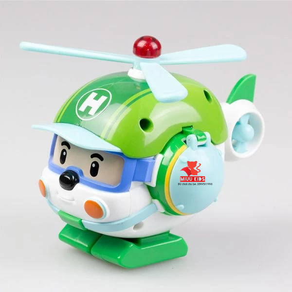 Robot biến hình xe cảnh sát Poli