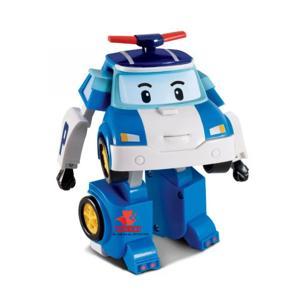 Robot biến hình xe cảnh sát Poli