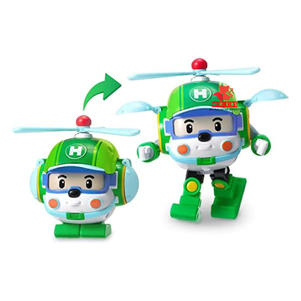 Robot biến hình xe cảnh sát Poli
