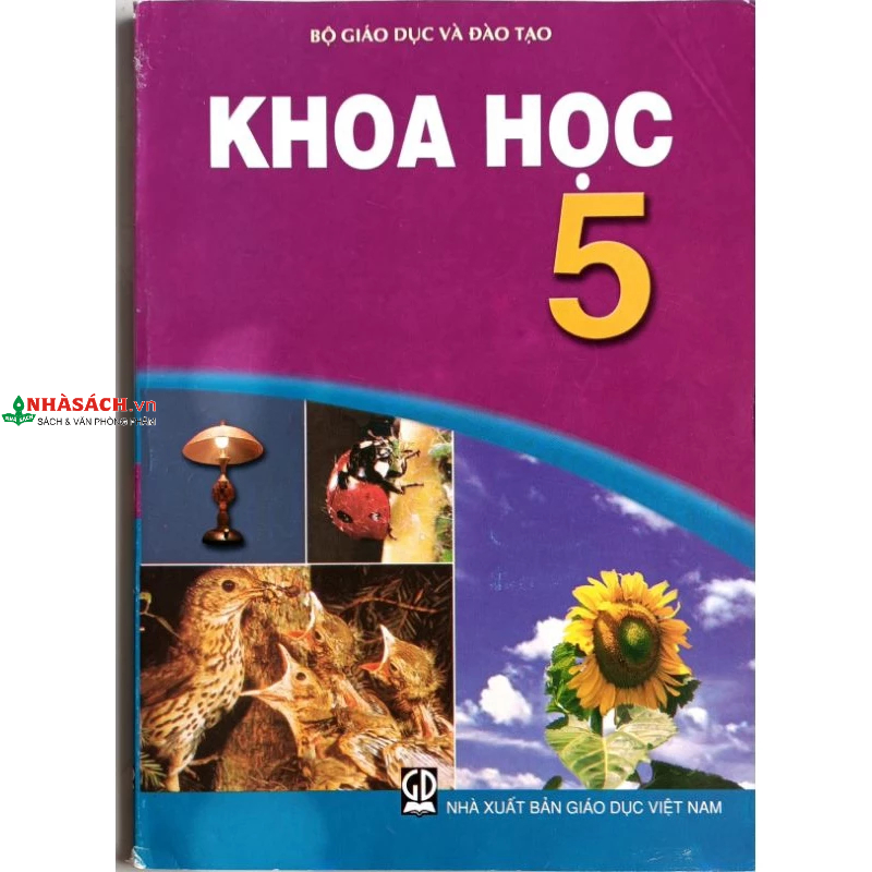 Khoa Học lớp 5+Bìa bao