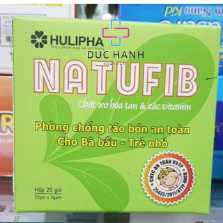 Chất xơ chống táo bón cho trẻ con và bà bầu NATUFID