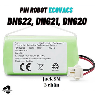 Pin robot hút bụi ecovacs dn622, dn621, dn620 - bảo hành 3 tháng