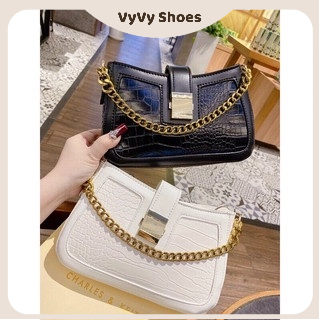Túi xách nữ đai chữ H vân nổi đẹp h67